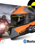 Casco integrale airoh st 501 fibra con interfono taglia M